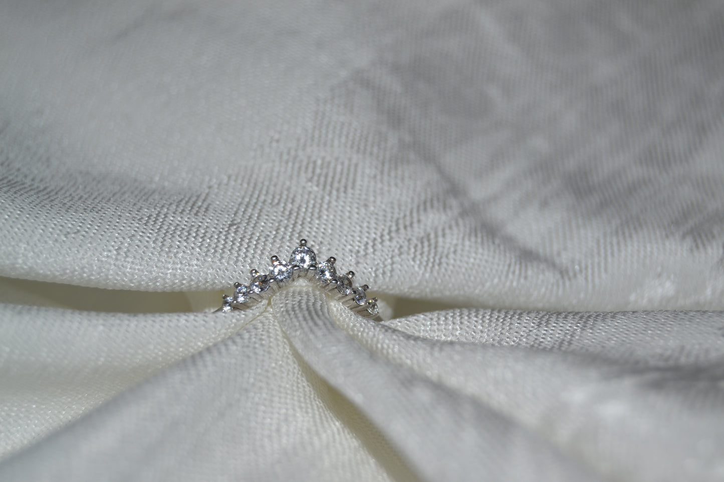 Anel Coroa de Zircônia