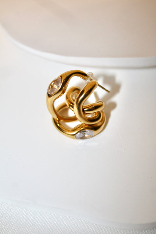 Íris Earring Dourado