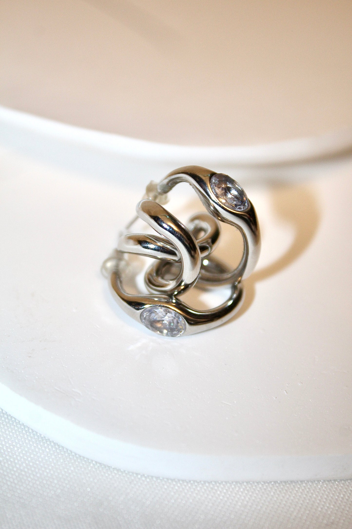 Íris Earring Prateado